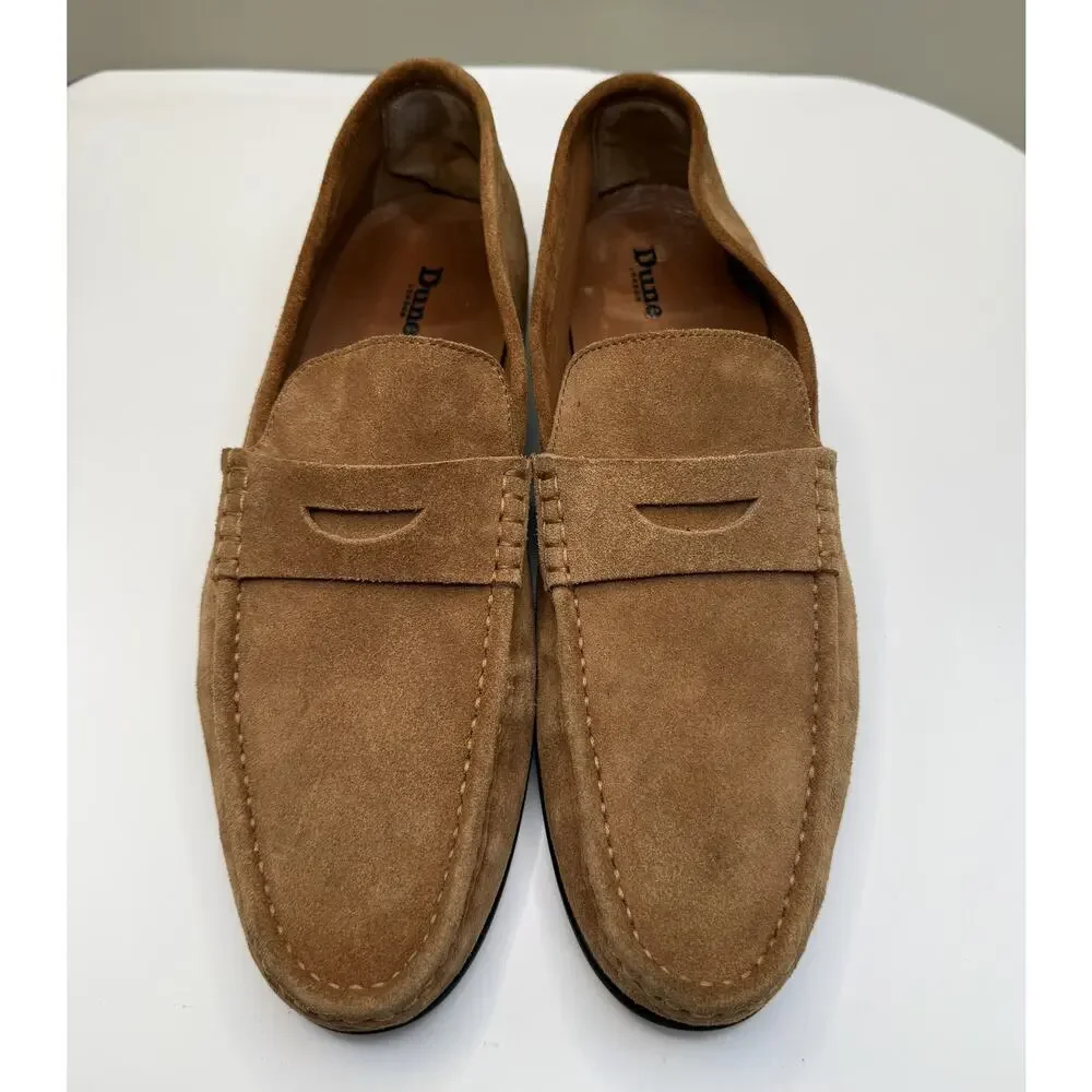 Dune London suede penny loafers Sz 44 / 10M